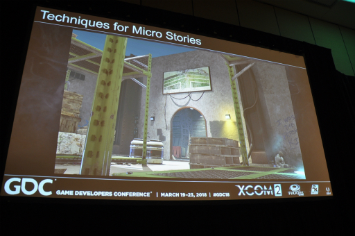 画像ギャラリー No.030のサムネイル画像 / ［GDC 2018］XCOM2の自動生成マップに隠された物語とは？　小さな痕跡を使って物語を語る方法
