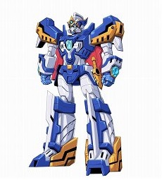 画像ギャラリー No.005のサムネイル画像 / 「スーパーロボット大戦BX」の主人公機はスーパーロボット「ファルセイバー」。オリジナルキャラクターを含む戦闘シーンのスクリーンショットが公開