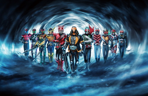 画像ギャラリー No.001のサムネイル画像 / 「仮面ライダー ストームヒーローズ」,★3以上確定の11連ガシャを実施