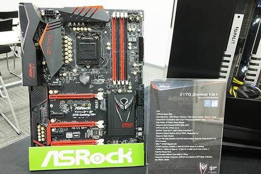 画像ギャラリー No.015のサムネイル画像 / 「Intel Z170」搭載のゲーマー向けマザーボードを各社が発表。高速化されたM.2スロットやUSB 3.1 Type-A&Cポート搭載が標準に