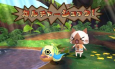 画像ギャラリー No.005のサムネイル画像 / 「モンハン日記 ぽかぽかアイルー村DX」モンスターベビーと触れ合える「こもれびの巣」を公開。「MH4G」のセーブデータでアイルー像が出現