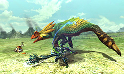 画像ギャラリー No.011のサムネイル画像 / ［TGS 2015］「モンスターハンタークロス」の最新プレイアブルバージョンで，新モンスター「ディノバルド」に「ブシドースタイル」で挑戦してみた