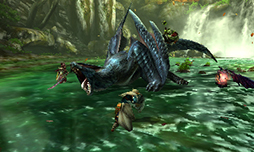 画像ギャラリー No.012のサムネイル画像 / ［TGS 2015］「モンスターハンタークロス」の最新プレイアブルバージョンで，新モンスター「ディノバルド」に「ブシドースタイル」で挑戦してみた