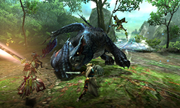 画像ギャラリー No.015のサムネイル画像 / ［TGS 2015］「モンスターハンタークロス」の最新プレイアブルバージョンで，新モンスター「ディノバルド」に「ブシドースタイル」で挑戦してみた