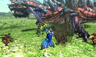 画像ギャラリー No.018のサムネイル画像 / ［TGS 2015］「モンスターハンタークロス」の最新プレイアブルバージョンで，新モンスター「ディノバルド」に「ブシドースタイル」で挑戦してみた