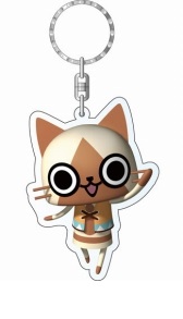 画像ギャラリー No.011のサムネイル画像 / 「モンハンクロス」と「アイルー村DX」のアクリルキーホルダーが29日発売