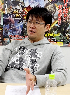 画像ギャラリー No.015のサムネイル画像 / 「モンスターハンタークロス」発売直前インタビュー。“MH的アクションの進化”や“獰猛化モンスター”について小嶋慎太郎氏と一瀬泰範氏に聞いた