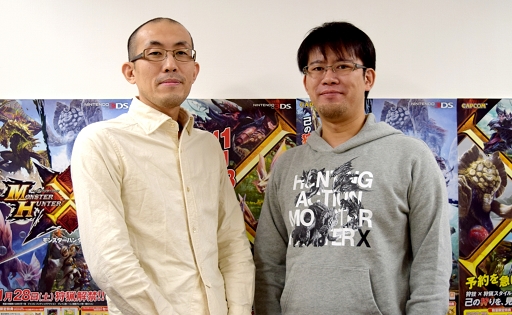 画像ギャラリー No.017のサムネイル画像 / 「モンスターハンタークロス」発売直前インタビュー。“MH的アクションの進化”や“獰猛化モンスター”について小嶋慎太郎氏と一瀬泰範氏に聞いた