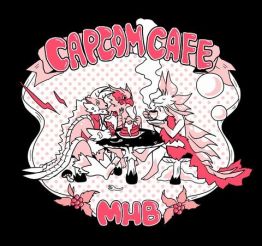 画像ギャラリー No.008のサムネイル画像 / モンハン部×カプコンカフェ，あざらすぃゆずこ氏描き下ろしイラストTシャツが店舗限定発売