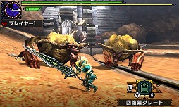 画像ギャラリー No.004のサムネイル画像 / 「モンスターハンタークロス」,MHP 2nd Gに登場したクエスト「双獅激天」が復活