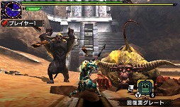 画像ギャラリー No.005のサムネイル画像 / 「モンスターハンタークロス」,MHP 2nd Gに登場したクエスト「双獅激天」が復活