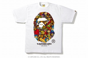 画像ギャラリー No.006のサムネイル画像 / カプコンと「A BATHING APE」がコラボしたTシャツがTGS 2016で先行販売