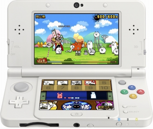 画像ギャラリー No.008のサムネイル画像 / 「とびだす!にゃんこ大戦争」が発売。3DSテーマも無料プレゼント
