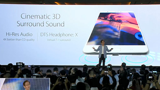 画像ギャラリー No.008のサムネイル画像 / ［COMPUTEX］ASUS，新型Androidスマートフォン「Zenfone 3」シリーズ3機種を発表。6.8インチの大画面モデルも登場