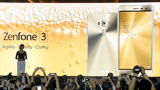 画像ギャラリー No.009のサムネイル画像 / ［COMPUTEX］ASUS，新型Androidスマートフォン「Zenfone 3」シリーズ3機種を発表。6.8インチの大画面モデルも登場