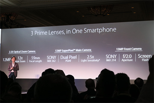 画像ギャラリー No.010のサムネイル画像 / ［CES 2017］ASUS，新型スマホ「ZenFone AR」を2017年第2四半期に発売。VR の「Daydream」とARの「Tango」に両対応