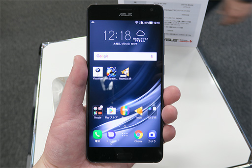 画像ギャラリー No.003のサムネイル画像 / ASUS，GoogleのVR技術とAR技術に両対応のスマートフォン「ZenFone AR」を2017年夏発売