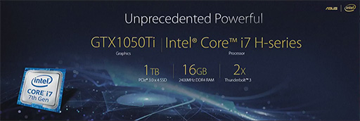 画像ギャラリー No.003のサムネイル画像 / ［COMPUTEX］ASUS，GTX 1050 Ti搭載で重さ約1.8kgの薄型ノートPC「ZenBook Pro」を発表