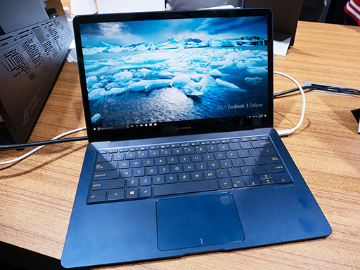画像ギャラリー No.012のサムネイル画像 / ［COMPUTEX］ASUSの新型ZenBookは，GTX 1050 Ti搭載モデルや外付けグラフィックスボックス対応薄型ノートPCに注目だ