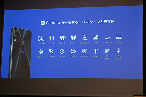 画像ギャラリー No.007のサムネイル画像 / ASUS,SIMロックフリースマートフォン「ZenFone 5」シリーズを国内発売。ハイエンドからエントリーまでの計3製品を用意