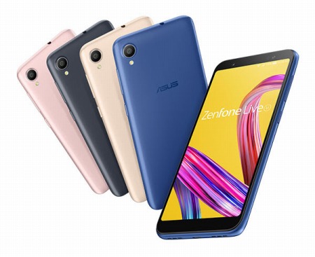 画像ギャラリー No.001のサムネイル画像 / ASUS，5.5型液晶搭載のエントリーAndroidスマートフォン「ZenFone Live（L1）（ZA550KL）」を国内発売
