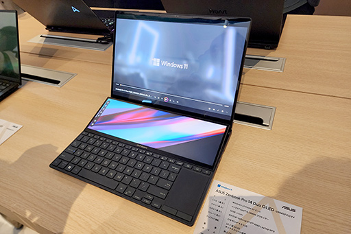画像ギャラリー No.031のサムネイル画像 / ASUSが有機ELディスプレイ搭載ノートで大攻勢。重さ1kgの薄型軽量マシンから，ゲームにも使えるハイエンドPCまで多数を発表