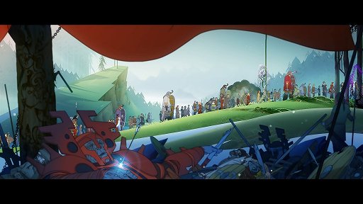 画像ギャラリー No.004のサムネイル画像 / ［gamescom］「The Banner Saga 2」のストーリー分岐は前作以上。セーブデータの引き継ぎもアリ
