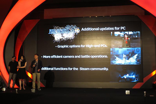 画像ギャラリー No.003のサムネイル画像 / ［COMPUTEX］「FINAL FANTASY 零式 HD」PC版がSteamで発売決定