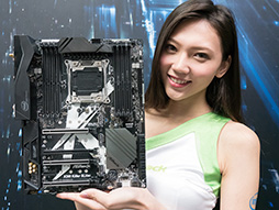 画像ギャラリー No.002のサムネイル画像 / ［COMPUTEX］ASRockブースでX299搭載のゲーマー向けマザーボードを見てきた。「Micro-STX」仕様の超小型マザーボードにも注目