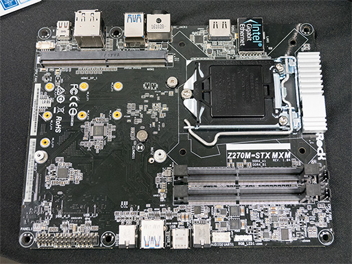画像ギャラリー No.008のサムネイル画像 / ［COMPUTEX］ASRockブースでX299搭載のゲーマー向けマザーボードを見てきた。「Micro-STX」仕様の超小型マザーボードにも注目