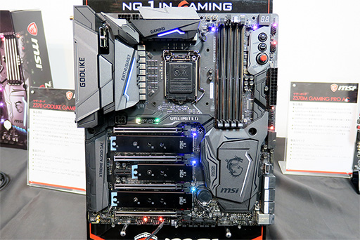 画像ギャラリー No.015のサムネイル画像 / Coffee Lake-S対応のIntel Z370チップセット搭載マザーボードを各社が発表。前世代マザーボードからの変化は少ない