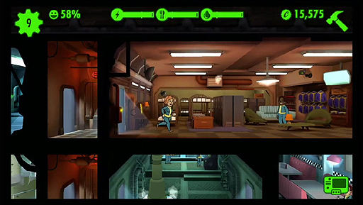 画像ギャラリー No.005のサムネイル画像 / ［E3 2015］「Fallout」の世界設定を使った“シェルターシム”「Fallout Shelter」が発表。ダウンロードはイベント後スタート