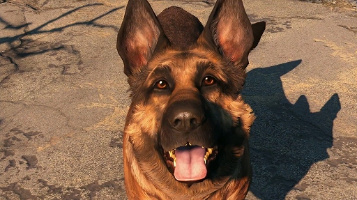 画像ギャラリー No.002のサムネイル画像 / 「Fallout 4」の最新トレイラーが公開。ジャーマンシェパードのコンパニオン“ドッグミート”はレベルデザイナーの愛犬が熱演