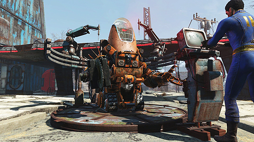画像ギャラリー No.003のサムネイル画像 / 「Fallout 4」向けDLC「Automatron」の国内配信は4月6日スタート。数百種類のパーツからロボットコンパニオンを作り出せる