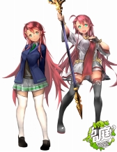 画像ギャラリー No.001のサムネイル画像 / GREE「クロリス・ガーデン」ギガレア「孫尚香」がもらえる事前登録を開始