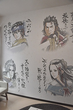 画像ギャラリー No.002のサムネイル画像 / マイルームに武将たちがやってくる! 「戦国無双4 Empires」とレオパレス21とのコラボ企画「戦国無双壁」のショールーム見学会をレポート