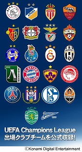 画像ギャラリー No.002のサムネイル画像 / 「UEFA Champions League ウイイレフリック」全世界で100万DL突破