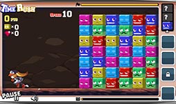 画像ギャラリー No.004のサムネイル画像 / 落ち物パズルに横の動きを加えた新機軸のパズル「DigRun」を紹介する「（ほぼ）日刊スマホゲーム通信」第853回