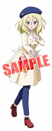 画像ギャラリー No.008のサムネイル画像 / 「ガールズ＆パンツァー 戦車道大作戦！」，ホワイトデー衣装の生徒が登場