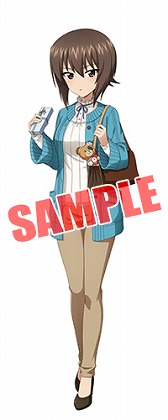 画像ギャラリー No.009のサムネイル画像 / 「ガールズ＆パンツァー 戦車道大作戦！」，ホワイトデー衣装の生徒が登場