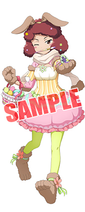 画像ギャラリー No.005のサムネイル画像 / 「ガールズ&パンツァー 戦車道大作戦!」,イースター衣装の生徒が期間限定で登場