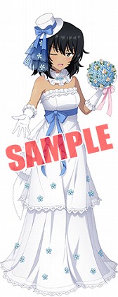 画像ギャラリー No.001のサムネイル画像 / 「ガールズ&パンツァー 戦車道大作戦!」,ジューンブライド衣装の生徒が登場
