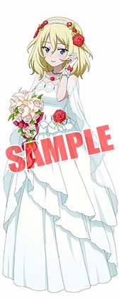 画像ギャラリー No.002のサムネイル画像 / 「ガールズ&パンツァー 戦車道大作戦!」,ジューンブライド衣装の生徒が登場