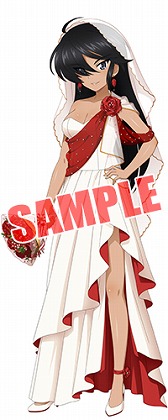 画像ギャラリー No.003のサムネイル画像 / 「ガールズ&パンツァー 戦車道大作戦!」,ジューンブライド衣装の生徒が登場