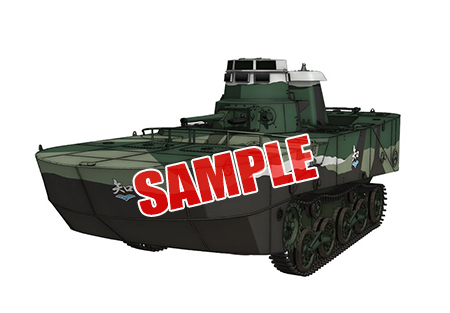 画像ギャラリー No.003のサムネイル画像 / 「ガールズ&パンツァー 戦車道大作戦!」,劇場版「最終章」第2話の連動企画が開催中
