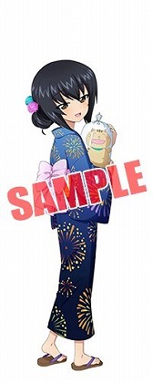 画像ギャラリー No.003のサムネイル画像 / 「ガルパン 戦車道大作戦!」,浴衣衣装の生徒が実装に