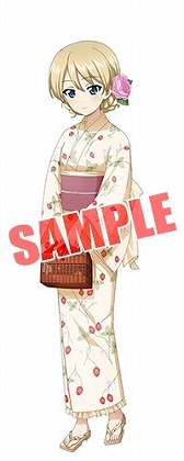 画像ギャラリー No.004のサムネイル画像 / 「ガルパン 戦車道大作戦!」,浴衣衣装の生徒が実装に