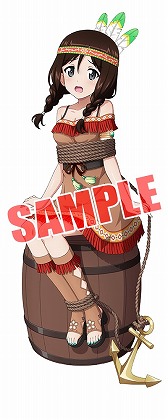 画像ギャラリー No.007のサムネイル画像 / 「ガルパン 戦車道大作戦」,文化祭にちなんだ衣装を着た生徒の第2弾