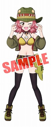 画像ギャラリー No.008のサムネイル画像 / 「ガルパン 戦車道大作戦」,文化祭にちなんだ衣装を着た生徒の第2弾
