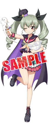 画像ギャラリー No.008のサムネイル画像 / 「ガルパン 戦車道大作戦!」ハロウィン衣装の生徒が登場する期間限定ガチャが実装